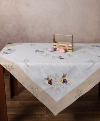 Silk Fashion Beige Tablecloth 180cm