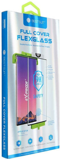 Bestsuit 5D Full Face Tempered Glass Μαύρο (Galaxy S23 Ultra)
