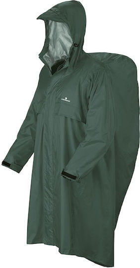 Ferrino Trekker Rain Cape Ripstop Hunting Rainwear Khaki