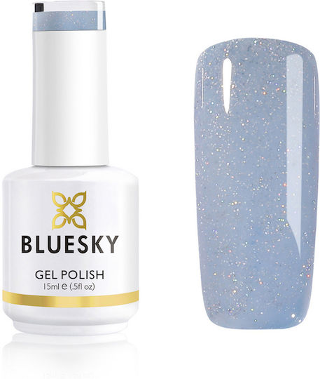 Bluesky Ημιμόνιμο Βερνίκι Νυχιών JM06 με Glitter 15ml
