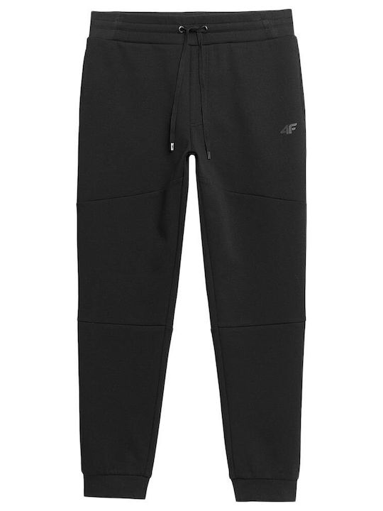 4F Jogginghose mit Gummizug Schwarz