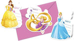 Procos Invitations Disney Princess Disney 6pcs 87882Invitations