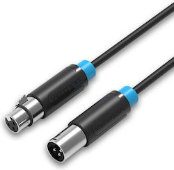 Vention XLR male - XLR female 1.5m BBFBG