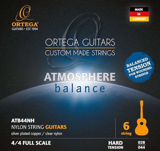 Ortega Atmosphere Hard Einstellen Nylon Klassische Gitarrensaiten 28 - 44