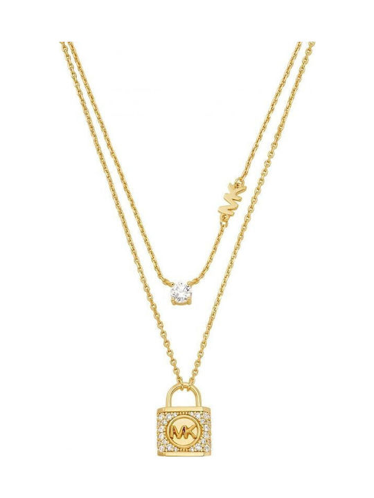 Michael Kors Premium от Позлатено Сребърен с Перли & Циркон