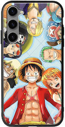 One Piece Samsung Galaxy S23 Plus 5G Rille TPU (Gehärtetes Glas und TPU)