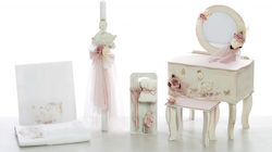 Bellissimo Κύκνος Baptism Set with Theme Swan 7pcs