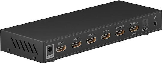 Goobay 58479 KVM & Data Switch 4x2 HDMI Matrix