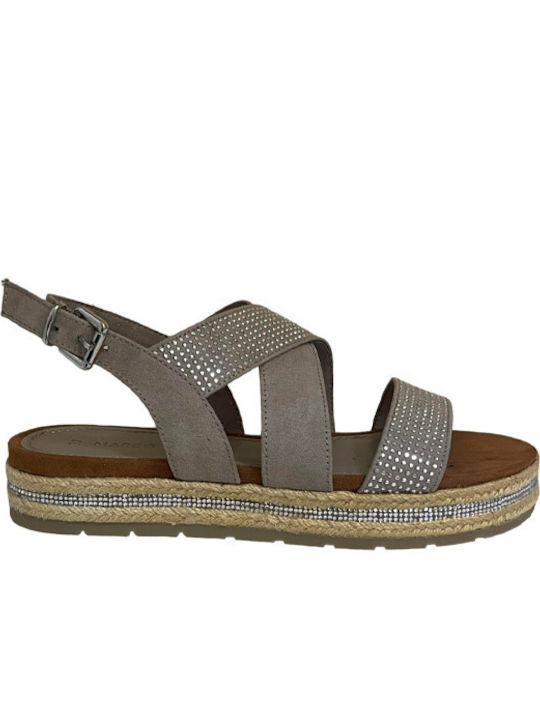 Marco Tozzi Flatforms Women's Sandals Beige