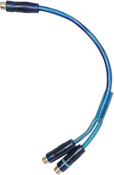 Bridge Cable 30133D RCA female - 2x RCA female 0.33m
