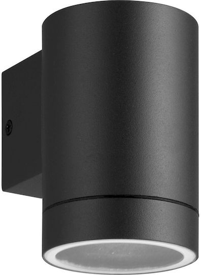 Geyer Single Spot with Socket GU10 in Black Color