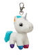 Aurora Keychain Sparkle Tales Unicorn Fabric Beige