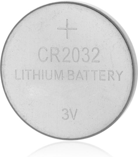Naxius Μπαταρία Λιθίου Ρολογιών CR2032 3V 1τμχ
