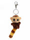 Aurora Handmade Ключодържател Yoohoo Roodee The Capuchin Кафяв