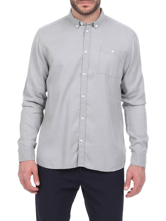 Laurent Long-sleeved Shirt Gray