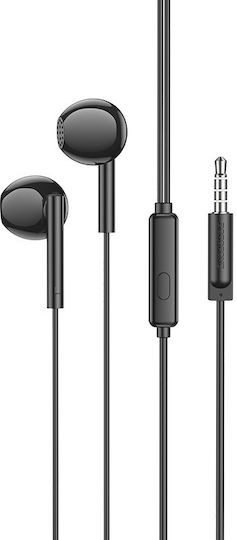 Borofone BM76 In-Ear Freihändig Kopfhörer mit Stecker 3.5mm Schwarz
