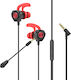 Borofone BM81 În ureche Handsfree cu Mufă 3.5mm Negru
