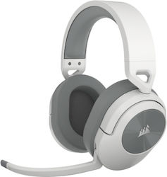 Corsair HS55 Over Ear Gaming Headset με σύνδεση Bluetooth / USB Λευκό