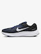 Nike Air Zoom Structure 24 Sport Shoes Running Midnight Navy / White Black White