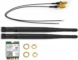 ASRock Deskmini M2 Kit M.2 Drahtlose Netzwerkkarte Wi-Fi 6 Mini-PCI-e
