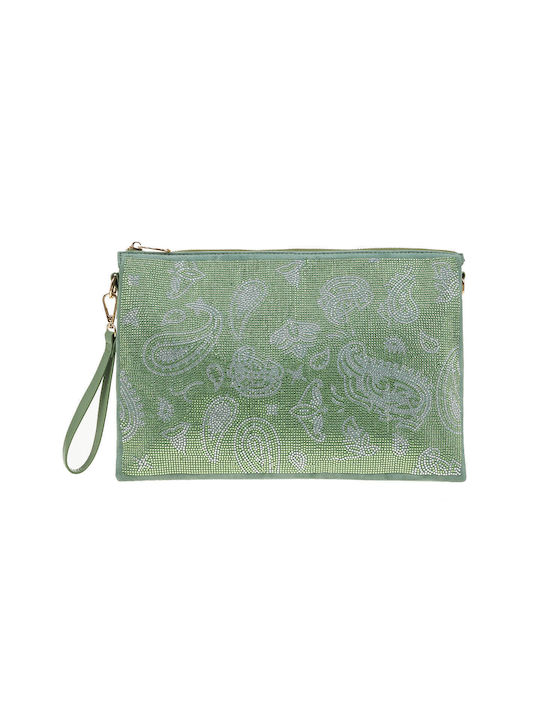 Verde Damen Tasche Schulter Grün