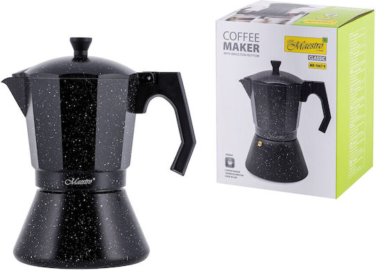 Maestro Maestro Espresso Pot 9 Cups Black