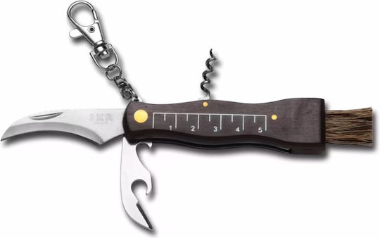 Joker JKR089 Swiss Army Knife Natural Wood with Sheath