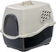 Ferplast Bill Cat Toilet Closed Black L50 x W40 x H42cm