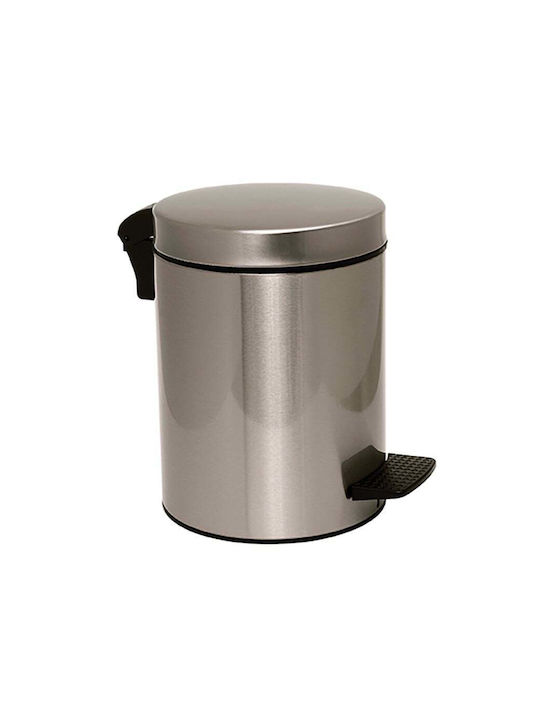 Pam & Co Inox Toilet Bin with Soft Close Lid 5l...