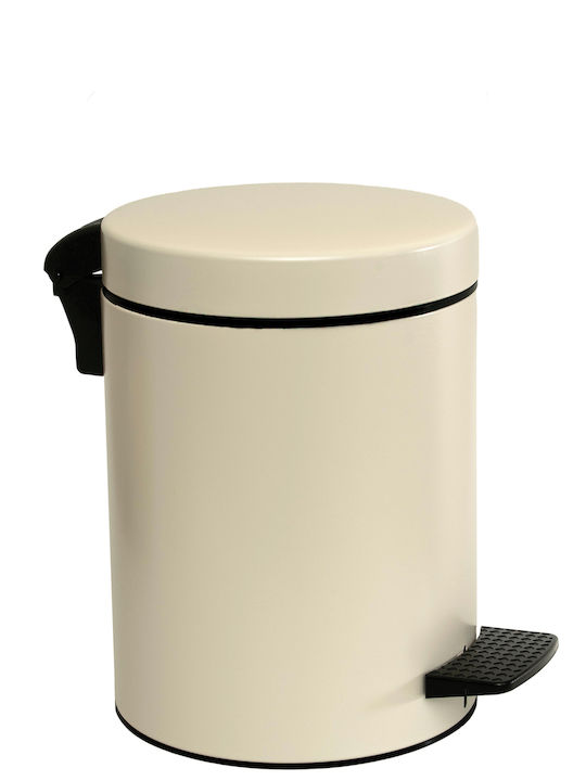 Pam & Co Metallic Toilet Bin with Soft Close Li...