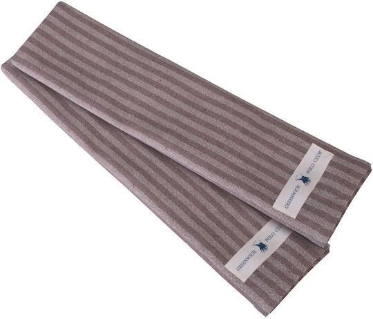 Greenwich Polo Club Kitchen Essential Collection Handtuch aus 100% Baumwolle in Gray Farbe 45x30cm 2Stück