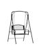 Metallic Swing Black L124xW117xH168cm