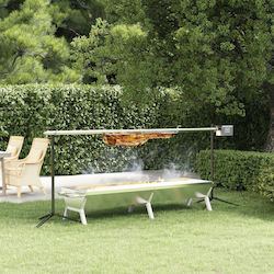 vidaXL Ανοξείδωτη Σούβλα με Μοτέρ 150cm vidaXL Ανοξείδωτη Σούβλα με Μοτέρ 150cm