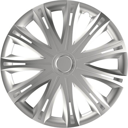AMiO Τάσι Αυτοκινήτου Hubcap Spark 1τμχ 14" Ασημί