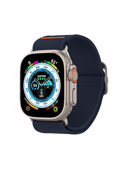 Spigen Lite Fit Ultra Λουράκι Υφασμάτινο Navy Μπλε (Apple Watch Ultra 49mm)