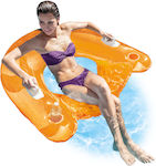 Intex Sit n Float Inflatable Lounge Chair with Handles Orange 152cm