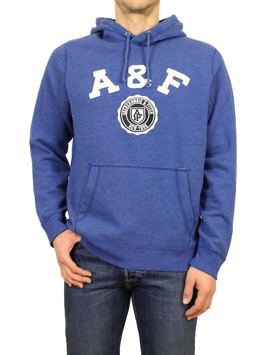 Sweatshirt with Hood Blue