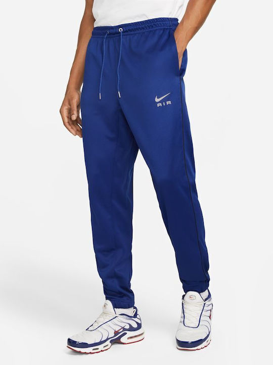 Nike Sportswear Men's Sweatpants with Rubber Navy Blue