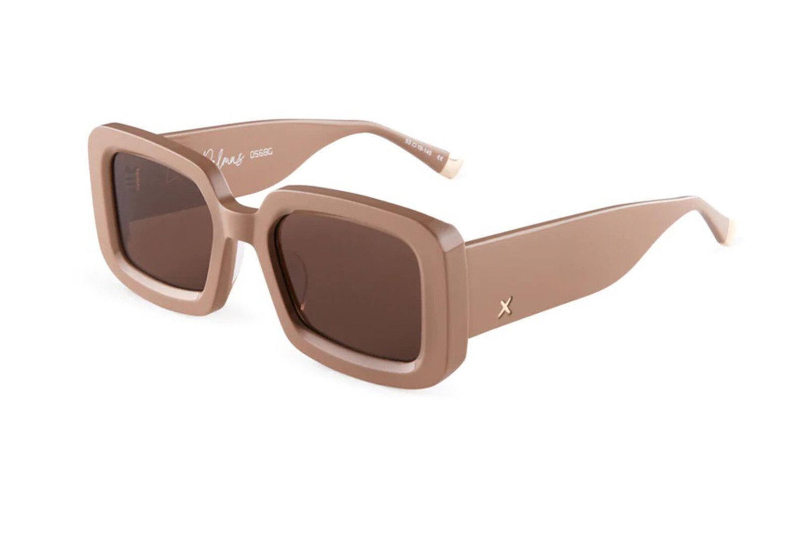 Oscar Frank Women s Sunglasses with Beige Acetate Frame and