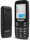 Energizer E242S Dual SIM (0.512/4GB) Мобилен телефон с Бутони Черен