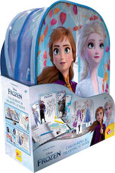 Lisciani Giochi Ζωγραφική Frozen Backpack Coloring & Drawing Kit