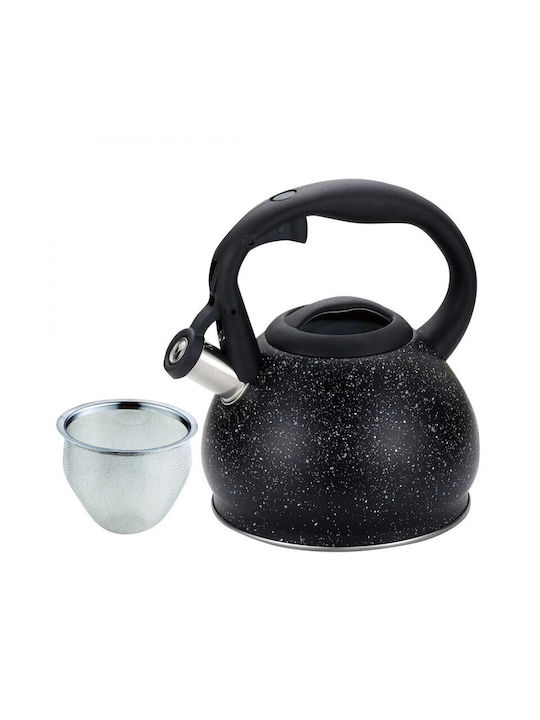 KING Hoff Βραστήρας Ανοξείδωτος Μαύρη 1200ml