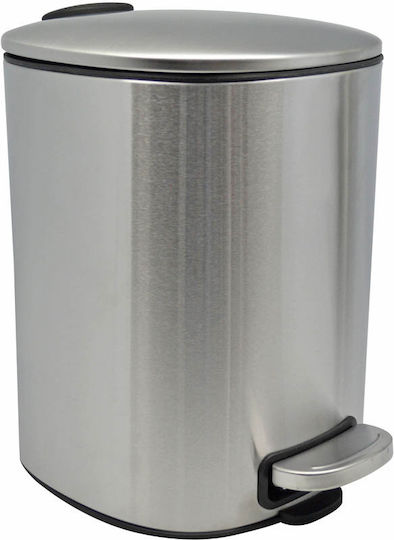 Ankor Inox Καλαθάκι Μπάνιου Soft Close 5lt