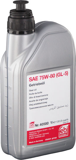 Febi Febi Autoöl Für Automatikgetriebe Handgetriebe Und Differenzial 75W-80 1lt