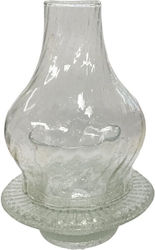 Metallex Candelabru Sticlă 10.5x17cm Metallex Candelabru Sticlă 10.5x17cm