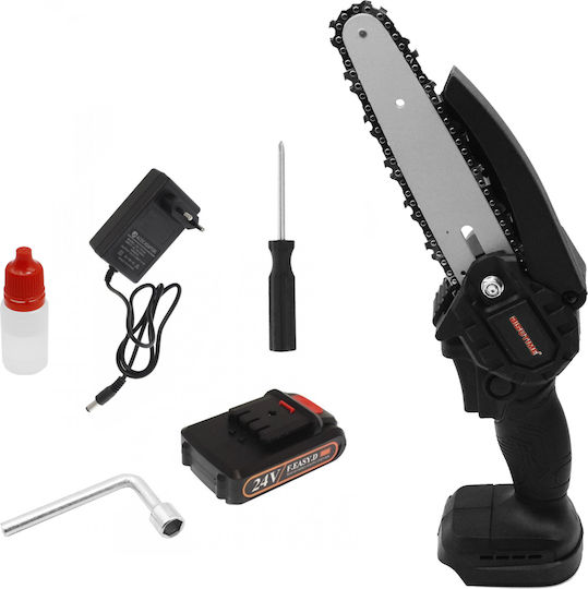 Factory HL 18668-4 Pentru tăiere Fierăstrău cu acumulator 24V 1kg cu lamă 20cm