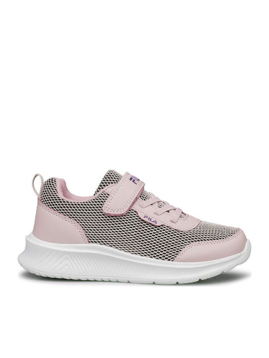 FILA Campilio 3 V Παιδικά Sneakers με Σκρατς Ροζ