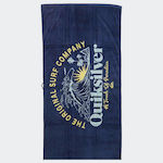 Quiksilver Sportsline Beach Towel Cotton Blue 160x80cm.
