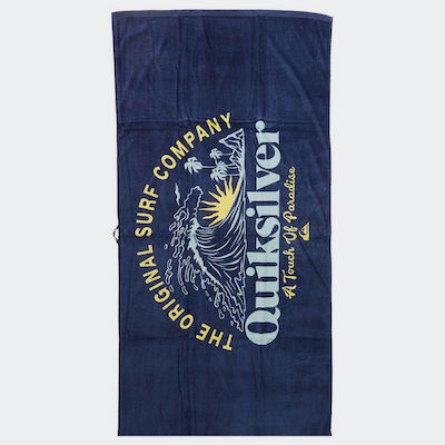 Quiksilver Sportsline Beach Towel Cotton Blue 160x80cm.