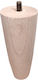 JGS S.A. Wooden Furniture Leg 15cm Beige